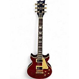 Used ESP LTD KH-DC Black Cherry Solid Body Electric Guitar