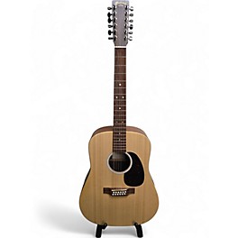 Used Martin D-X2 Natural 12 String Acoustic Guitar