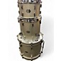 Used Noble & Cooley 3 Piece horizon series Silver Sparkle Drum Kit thumbnail