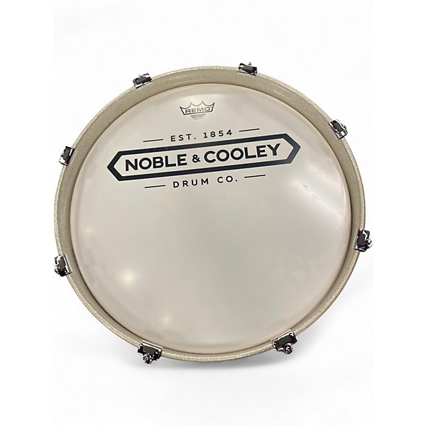 Used Noble & Cooley 3 Piece horizon series Silver Sparkle Drum Kit