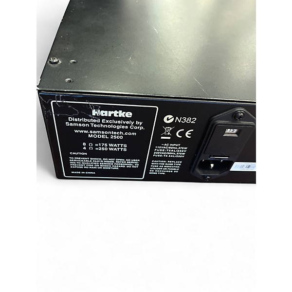 Used Hartke HA2500 Bass Amp Head | Guitar Center