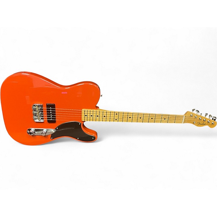 Used Fender Noventa Telecaster Fiesta Red Solid Body
