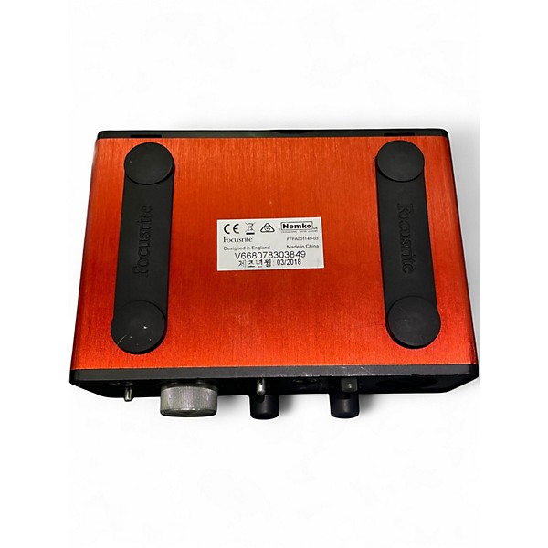 Used Focusrite Scarlett Solo Gen 2 Audio Interface