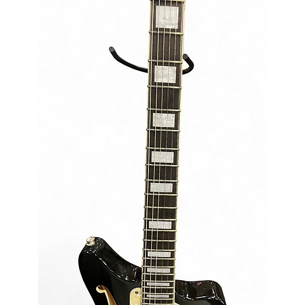 Used D'Angelico PREMIER BEDFORD SH BLACK FLAKE Solid Body Electric Guitar