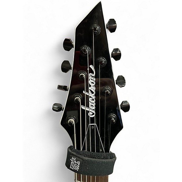 Used Jackson SLAT8 Black Solid Body Electric Guitar