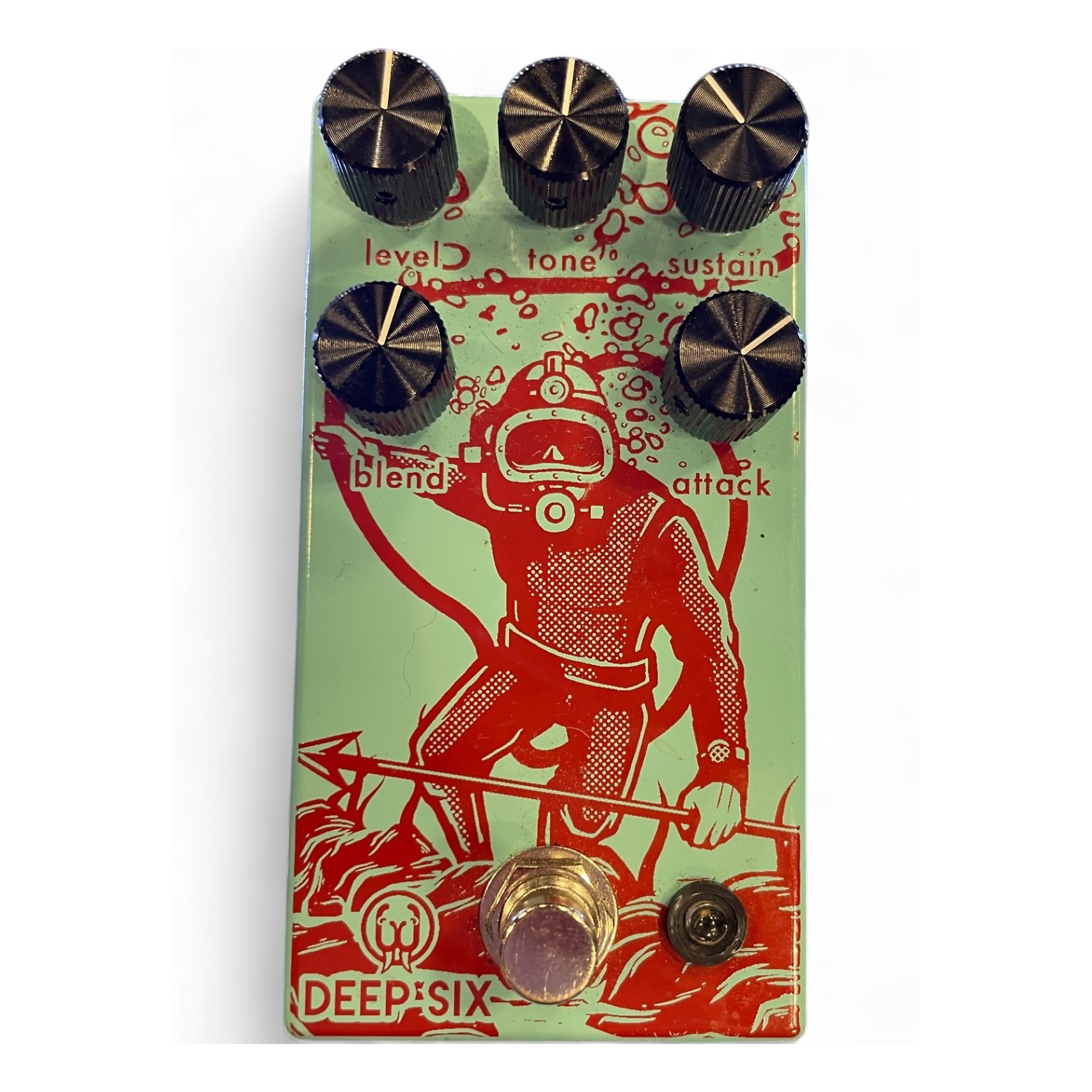 ギター Walrus Audio Deep Six V3 Used Walrus Audio Deep Six Compressor V3 Effect Pedal