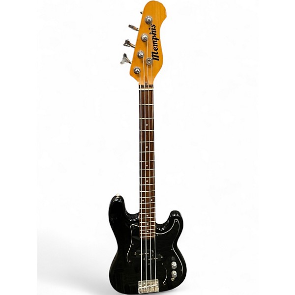 Used Memphis B20 Black Electric Bass Guitar Black | Guitar