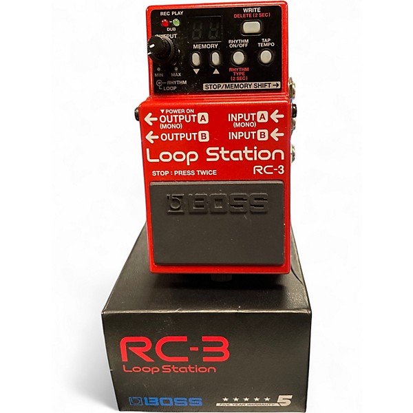 Used BOSS RC3 Loop Station Pedal | Guitar Center