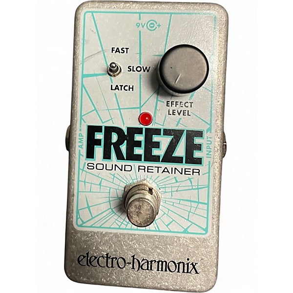 Used Electro-Harmonix Freeze Sound Retainer Compression Effect Pedal