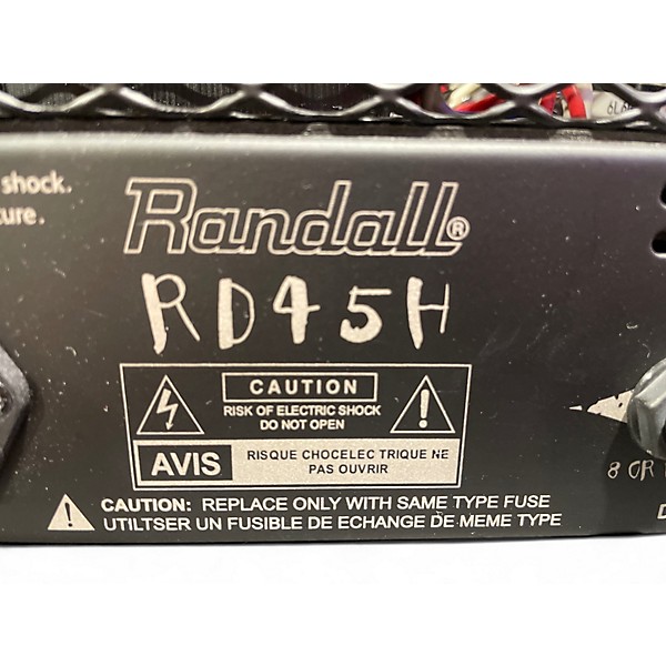 Used Randall RD45H Tube Guitar Amp Head