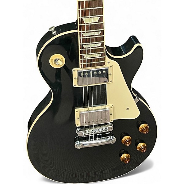 Used 2016 Gibson Les Paul Standard Black Solid Body Electric
