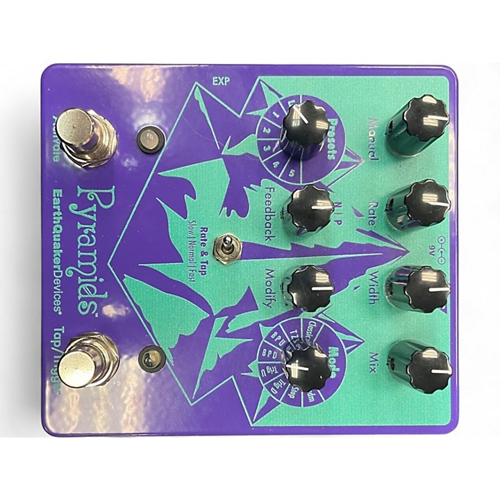 Used EarthQuaker Devices Pyramids Stereo Flanging Device