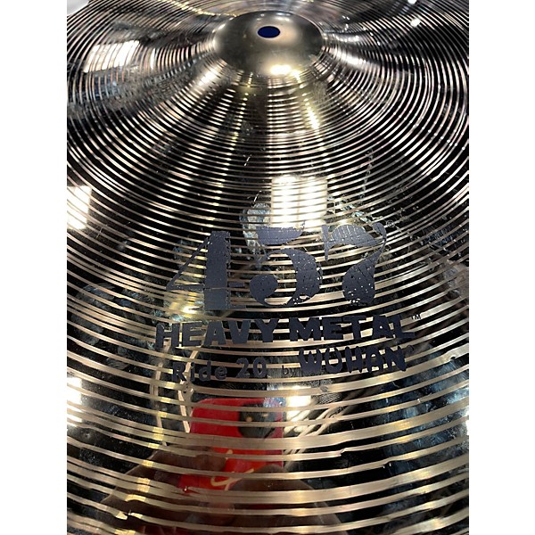 Used Wuhan Cymbals & Gongs 14in 457 rock Cymbal