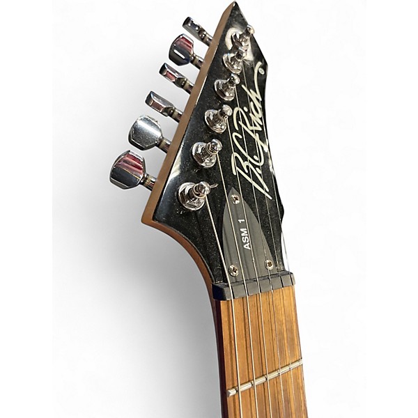 Used B.C. Rich ASM1 Cream Solid Body Electric Guitar
