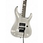 Used Kramer SM1H Metallic Silver Solid Body Electric Guitar