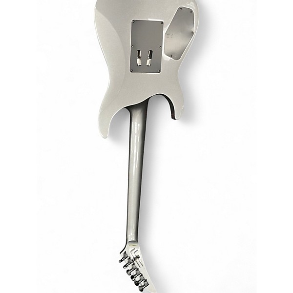 Used Kramer SM1H Metallic Silver Solid Body Electric Guitar