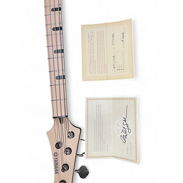 Used Yamaha Billy Sheehan Signature Attitude limited 3 Black Electric Bass Guitar