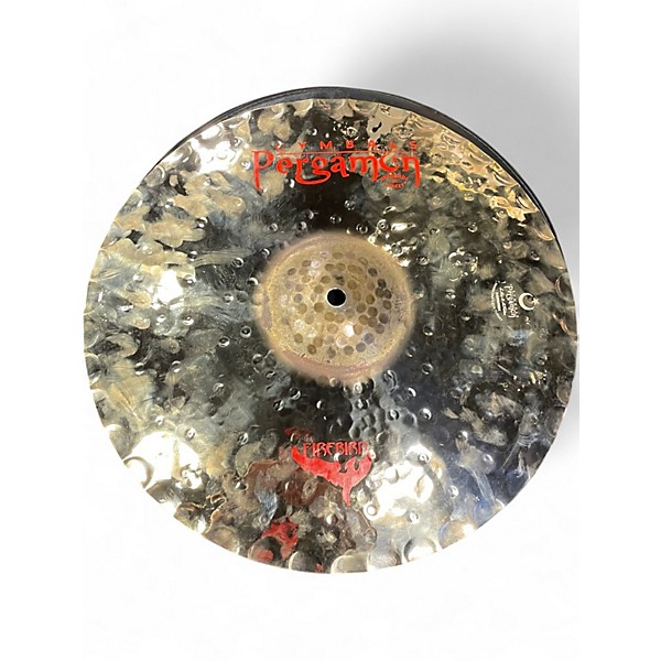 Used Pergamon 14in Firebird Hi-Hat Set Cymbal