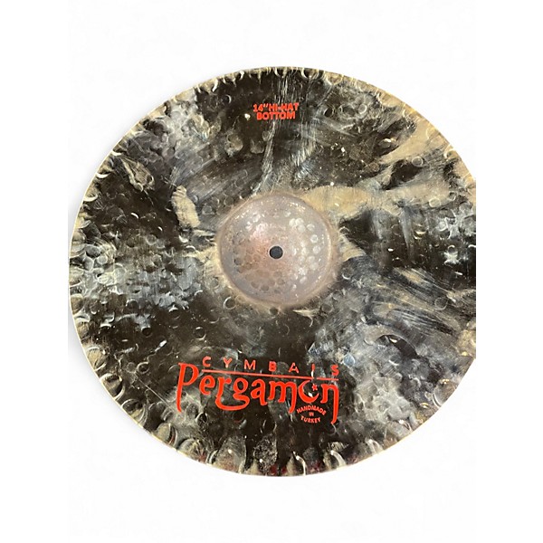 Used Pergamon 14in Firebird Hi-Hat Set Cymbal