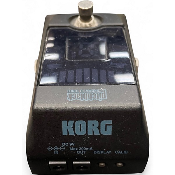 Used KORG PB01 Pitchblack Chromatic Tuner Pedal