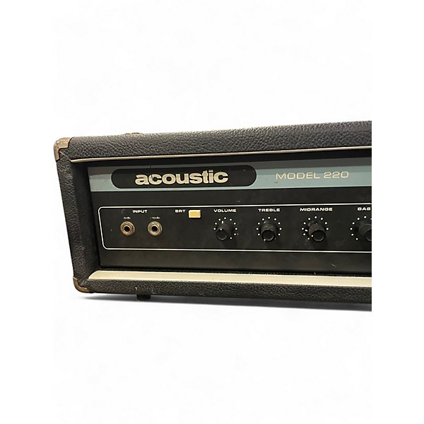 Vintage 1980s Acoustic 220 Bass Amp Head