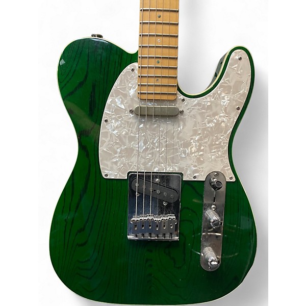 Used ESP Vintage Plus Sherwood Green Solid Body Electric Guitar