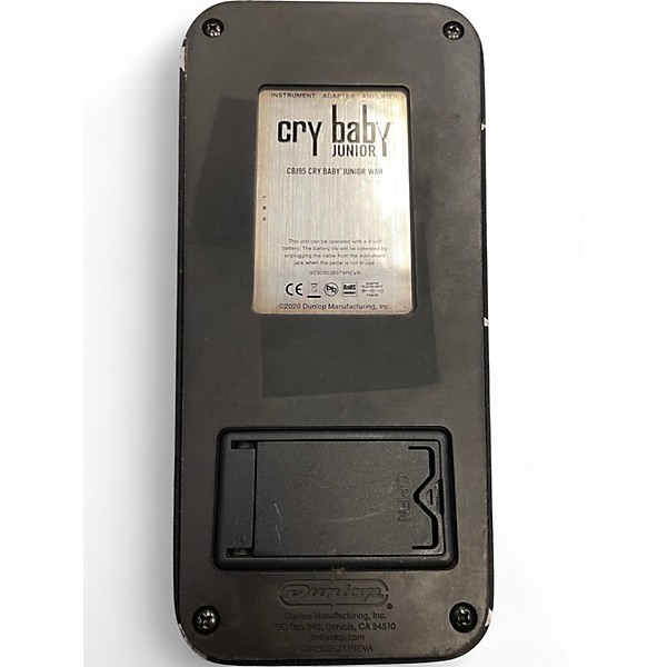 Used Dunlop Cry Baby Junior Effect Pedal | Guitar Center