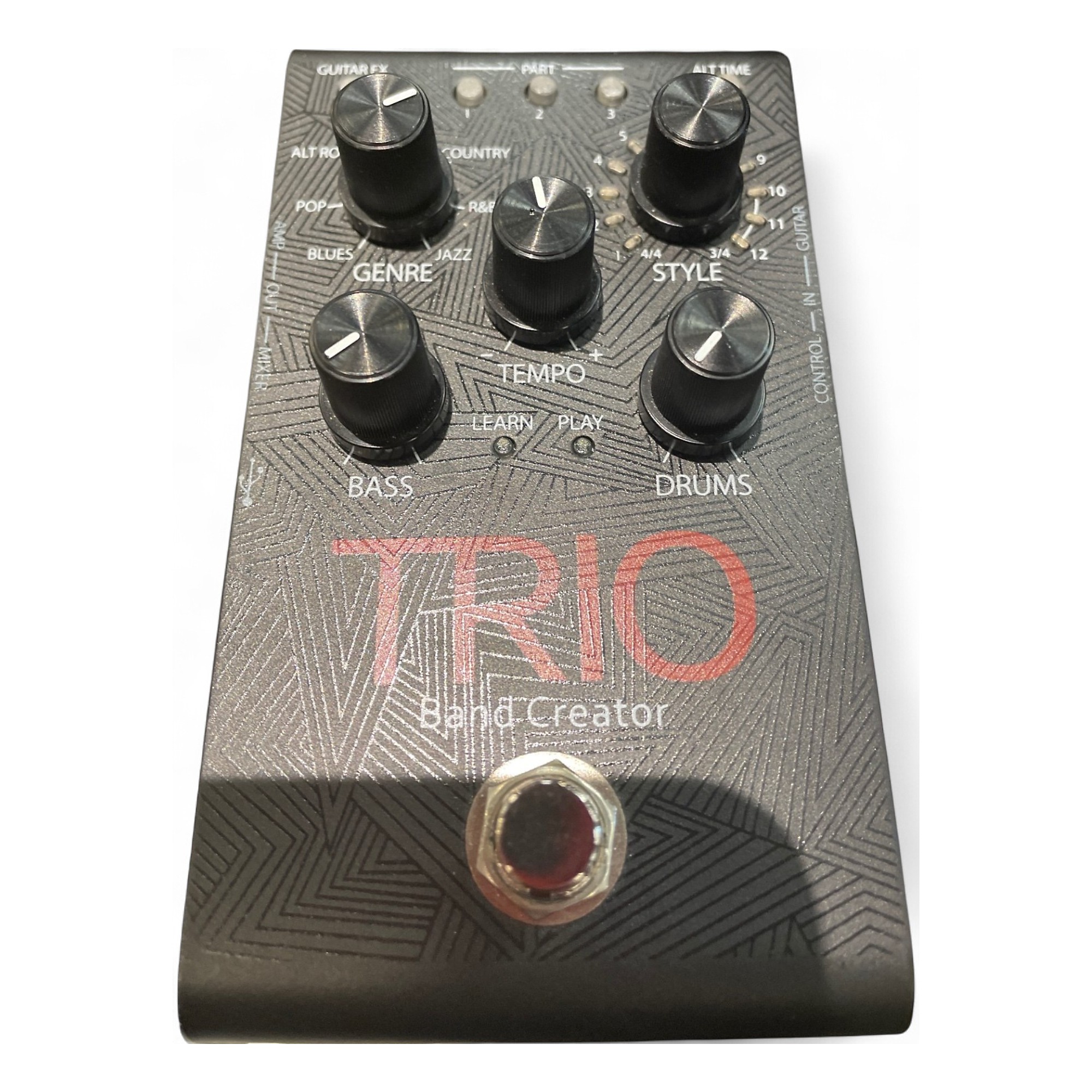 TRIO Band Creator ギターエフェクター 新品未使用 動画】TRIO Band Creator トリオバンドクリエイターの後段に、別