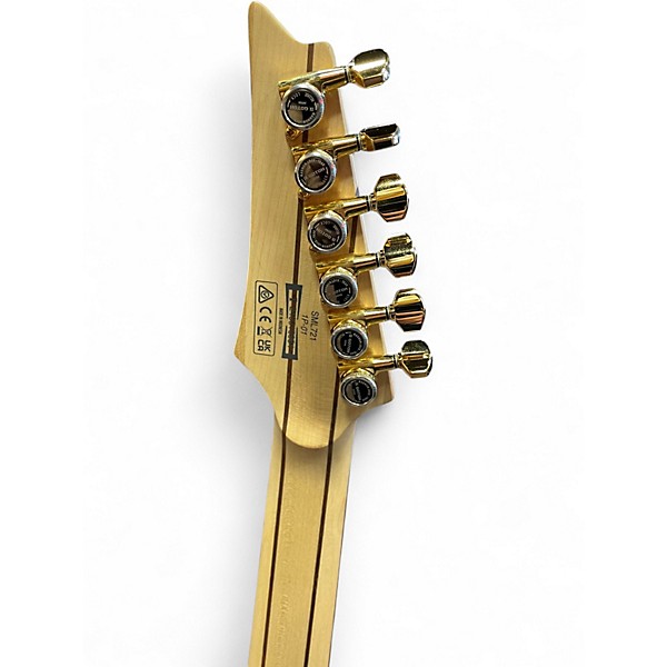 Used Ibanez SML721 Rose Gold Chameleon Solid Body Electric Guitar