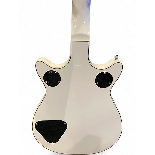 Used Gretsch Guitars G5237 Electromatic Double Jet FT urf Green and White Solid Body Electric Guitar