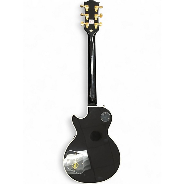 Used Epiphone INSPIRED BY GIBSON LES PAUL CUSTOM Black and Gold Solid Body Electric Guitar