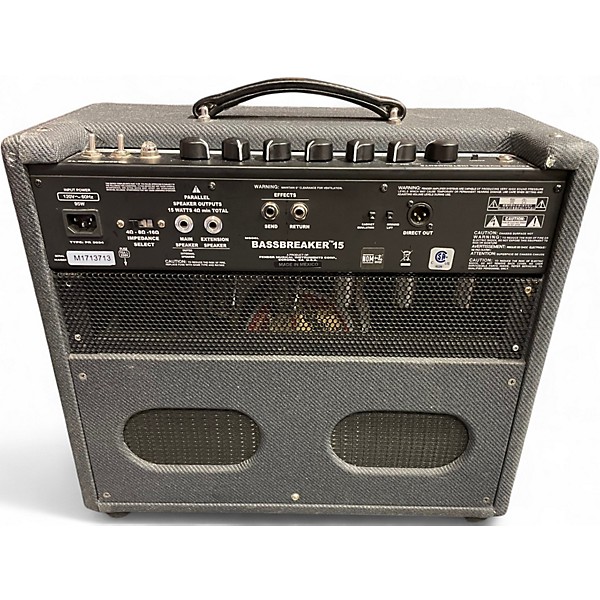Used Fender Bassbreaker 15W 1x12 Tube Guitar Combo Amp