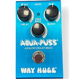 Used Way Huge Electronics WHE701 Aqua Puss Analog Delay Effect Pedal