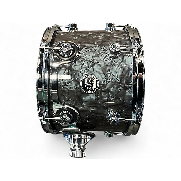 Used DW 4 Piece Performance Series BLACK MARINE PEARL Drum Kit