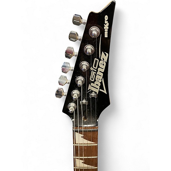 Used Ibanez GDTM21 Mikro Black and Gold Solid Body Electric Guitar
