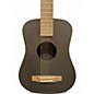 Used Klos Hybrid Travel Guitar Black Acoustic Guitar
