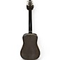 Used Klos Hybrid Travel Guitar Black Acoustic Guitar