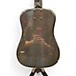 Used Klos Hybrid Travel Guitar Black Acoustic Guitar