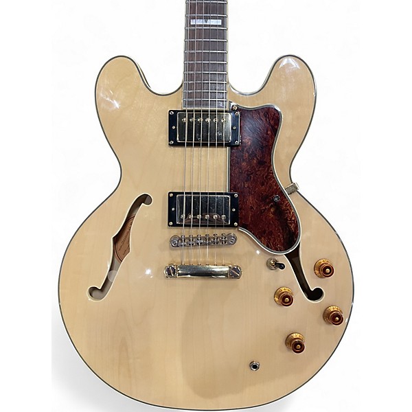 Used Epiphone Sheraton II Natural Hollow Body Electric Guitar