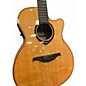 Used Lag Guitars THV30ACE Natural Acoustic Electric Guitar