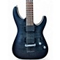 Used Schecter Guitar Research C1 Platinum Trans Black Solid Body Electric Guitar