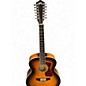 Used Guild F-2512E Deluxe 2 Color Sunburst 12 String Acoustic Electric Guitar thumbnail