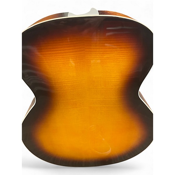 Used Guild F-2512E Deluxe 2 Color Sunburst 12 String Acoustic Electric Guitar