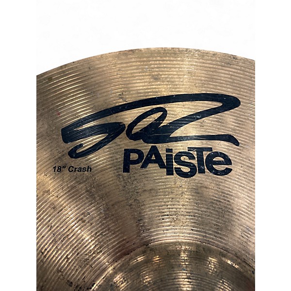 Used Paiste 18in 502 CRASH Cymbal
