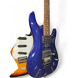 Used Ibanez S470 Blue Solid Body Electric Guitar