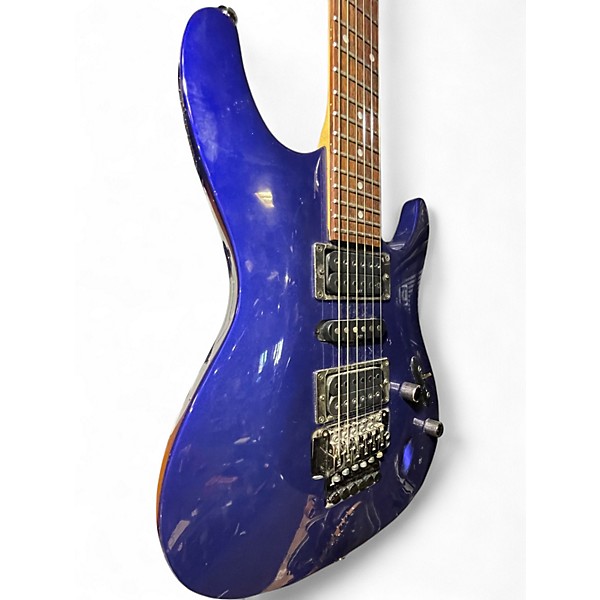 Used Ibanez S470 Blue Solid Body Electric Guitar