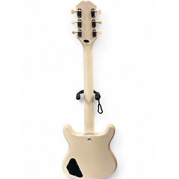Used Epiphone 50th Anniversary 1962 Reissue Crestwood Custom POLARIS WHITE Solid Body Electric Guitar