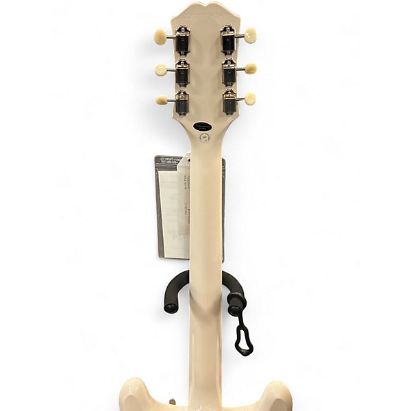 Used Epiphone 50th Anniversary 1962 Reissue Crestwood Custom POLARIS WHITE Solid Body Electric Guitar