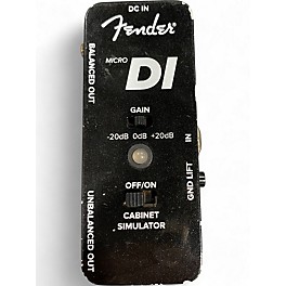 Used Fender Micro DI Effect Pedal