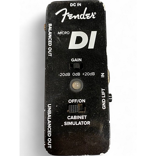 Used Fender Micro DI Effect Pedal